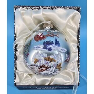 G. Debrekht Limited Edition "Winter Fairy Tale‎ Dream" Glass Ornament 73831-1